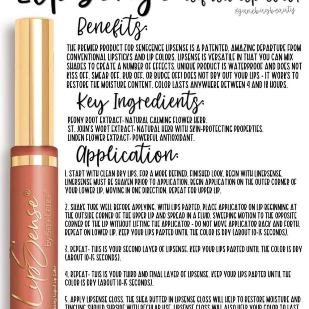 Lipsense - Aussie Rose (permanent line) - Picture 3 of 5